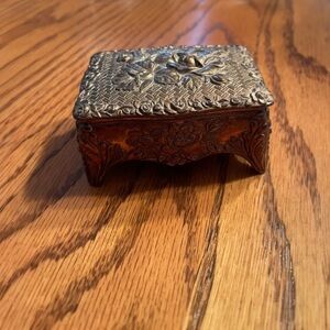 Vintage Art Nouveau Trinket Box